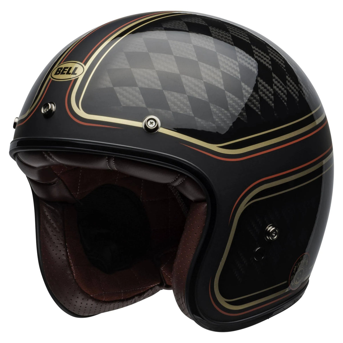 Black Gold Carbon Helmet U337