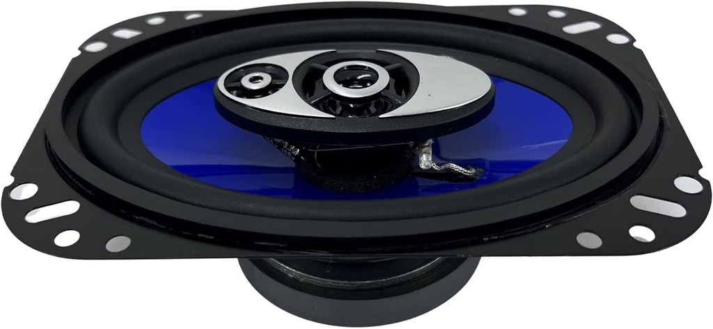 4x6 in 3-Way Coaxial Car Speakers 4 Ohm O93978