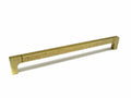 11-5/16 inch Center to Center Burnished Brass Cabinet Pull I95991