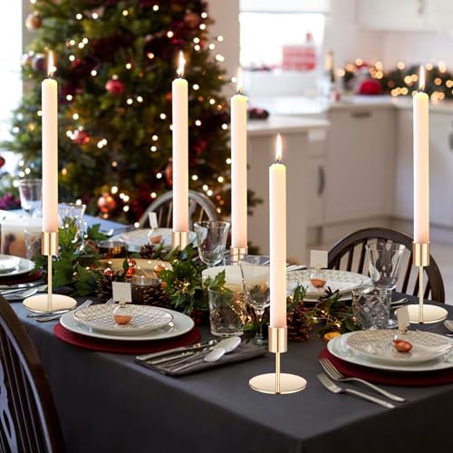 36 Pcs Matte Black Metal Candle Holders N16961
