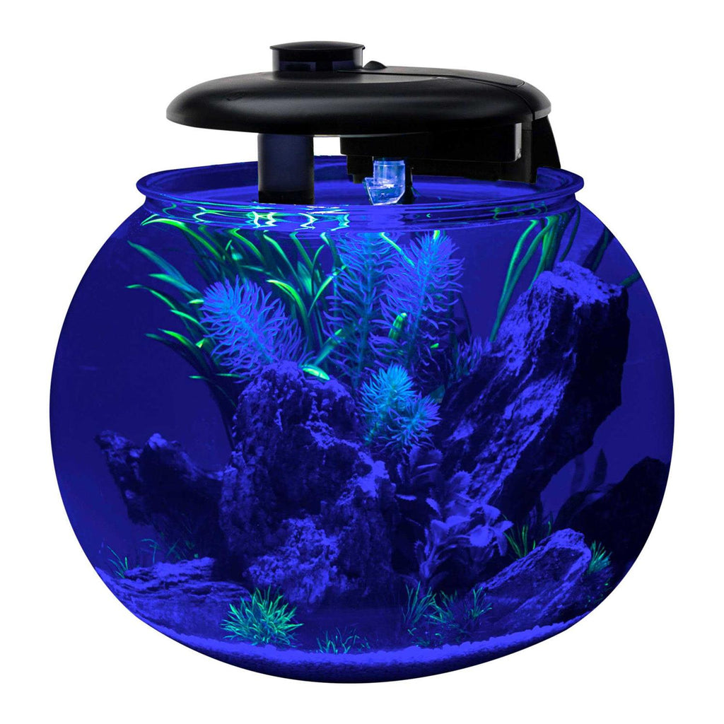 Polycarbonate Bowl-Shaped Aquarium 14 Gallon A647926