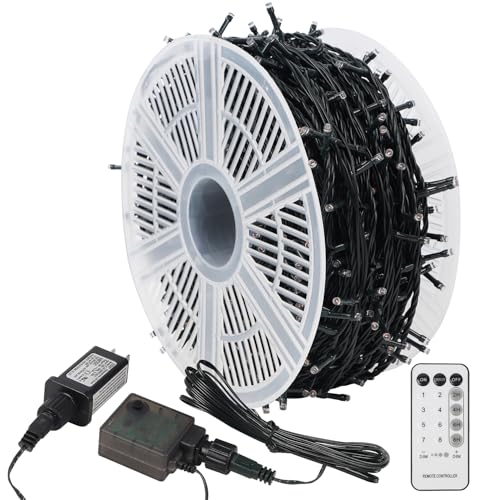 1000 LED 328 FT Waterproof String Lights with Remote & 8 Modes S785178