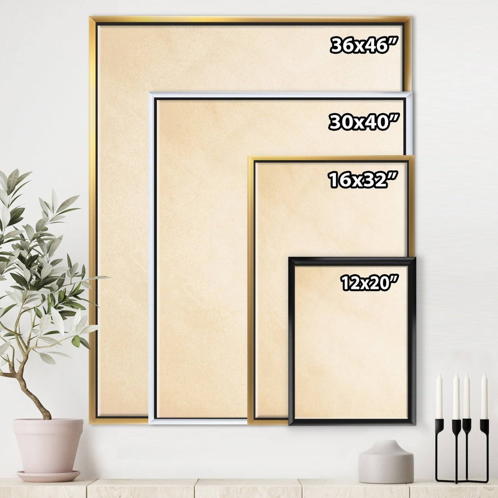 Black Framed Canvas G625777