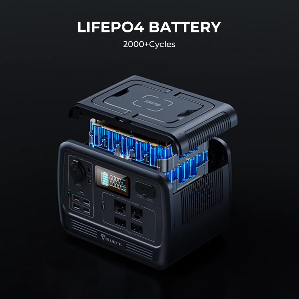 700W 537Wh LiFePO4 Portable Power Station V17535