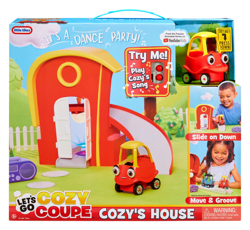 Musical Playset with Lights and Sounds and Mini Push and Play Vehicle J792