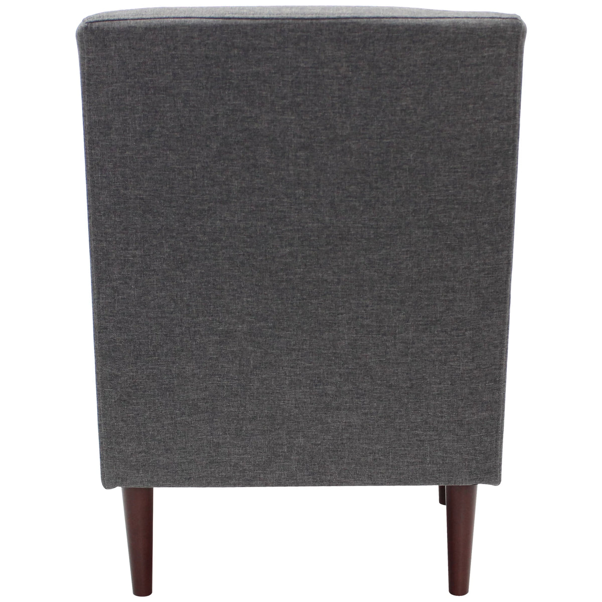 Navy Polyester Fabric Arm Chair T64105