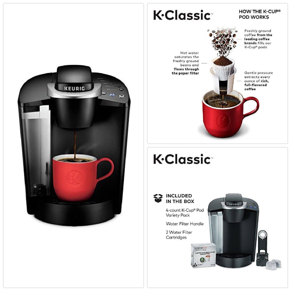 Single Serve Programmable Coffee Maker H52090