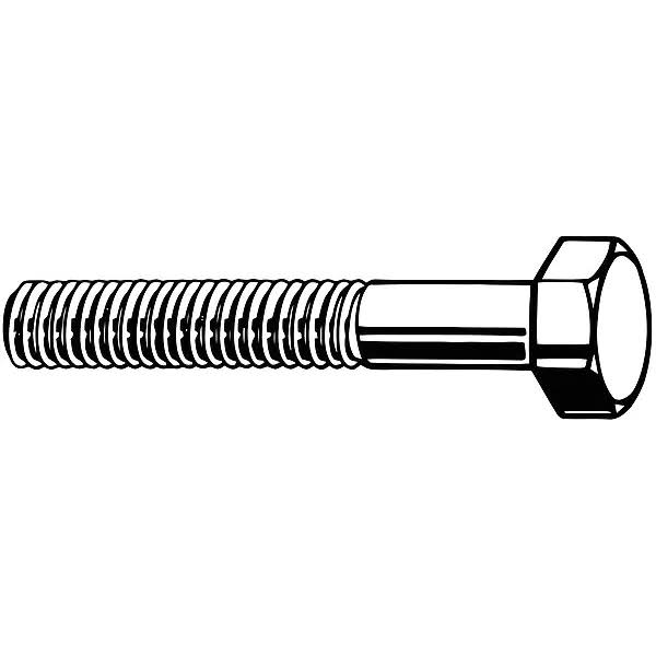 5/16-18X1-5/8 Grade 5 Hex Head Cap Screw, Pack of 500 H3322
