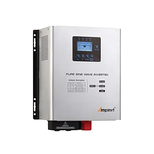800W Pure Sine Wave Inverter with AC Charger V5488