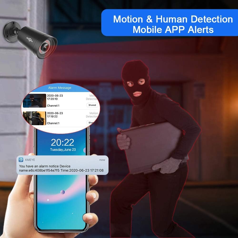 5MP 8 Channel Security Camera System with 3TB Hard Drive Q437921