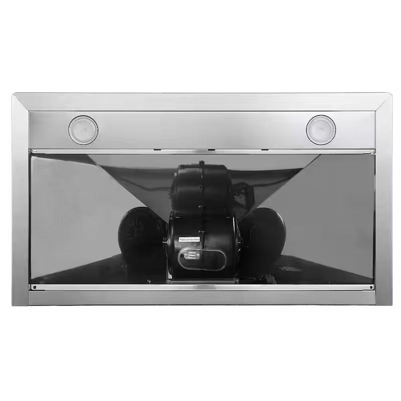 36 in. Stainless Steel Ductless Wall Mount Range Hood with Carbon Filter R228
