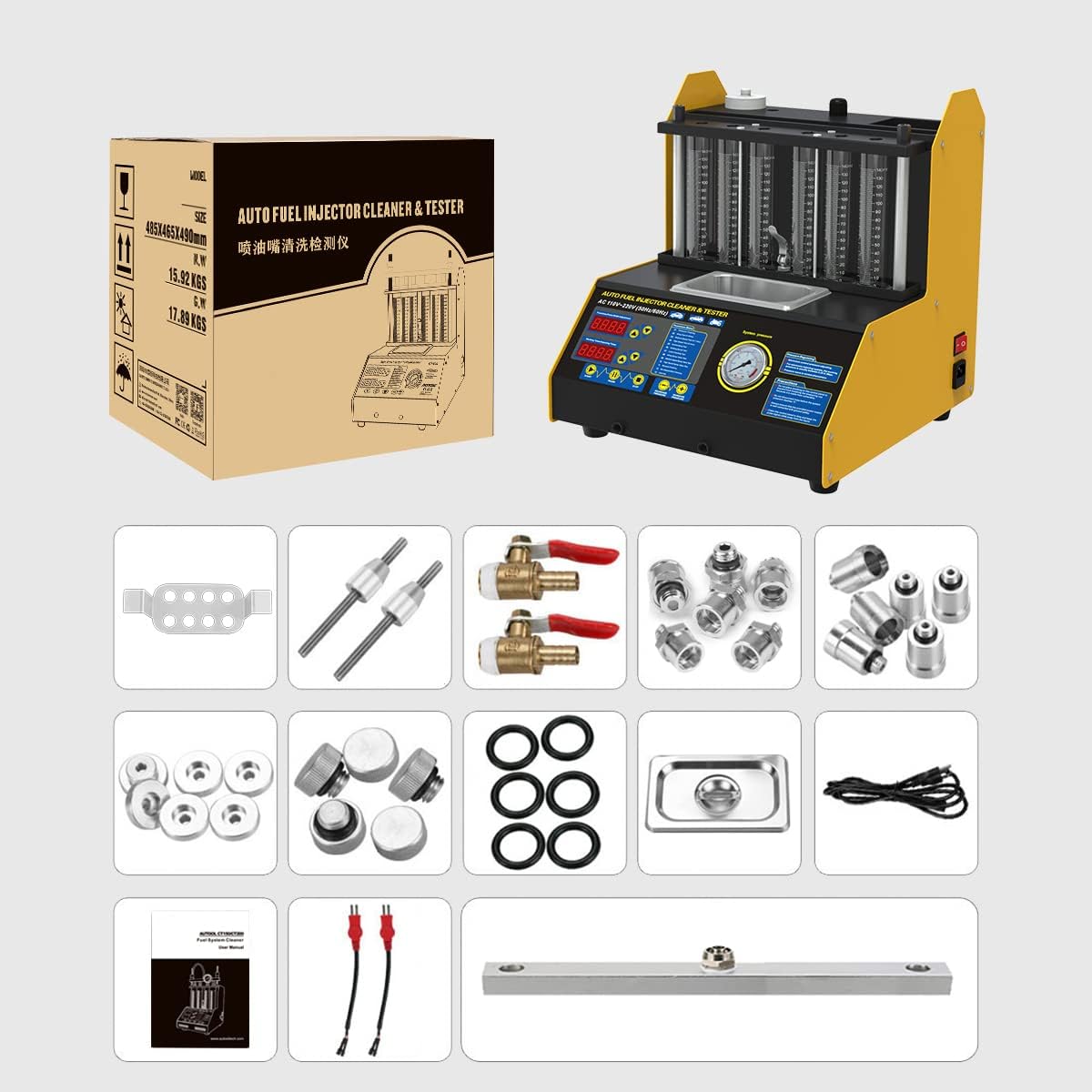 Fuel Injector Cleaner and Tester 110V L84708