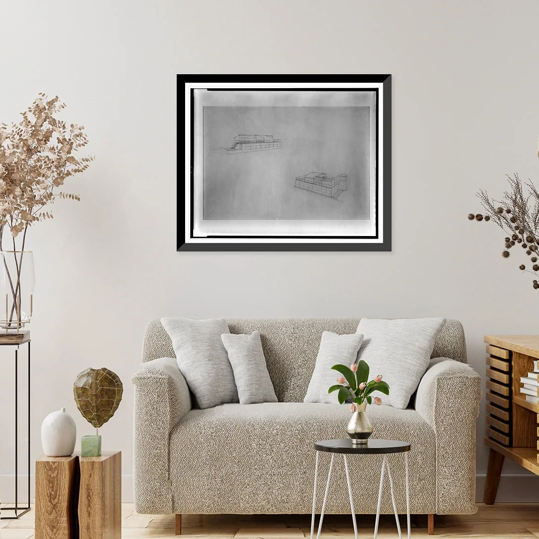 17-7/8" x 21-7/8" Framed Print E889