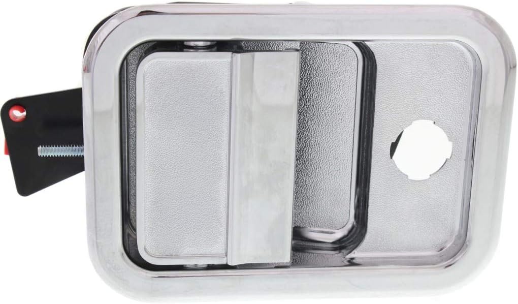Exterior Door Handle Passenger Side Chrome with Key Hole Z4186