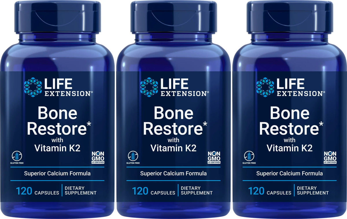120 Capsules Bone Restore with Vitamin K2 C96891