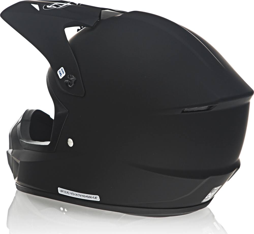 Matte Black Motorcycle Helmet F461