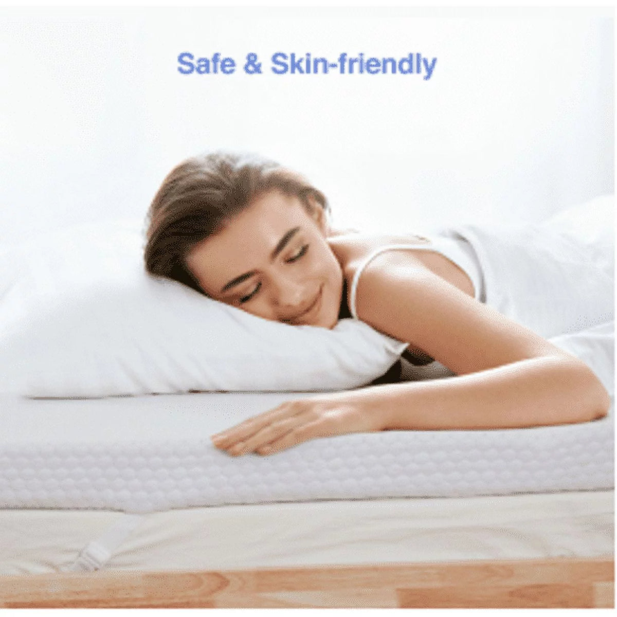 2 inch Gel Memory Foam Mattress Topper with Washable Cover I63280