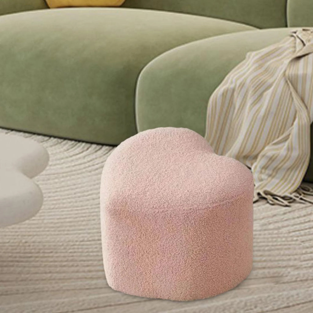 Pink Small Footstool Ottoman C157106