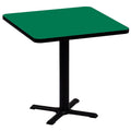 Green 30x22 Square Bar and Caf Table V9576