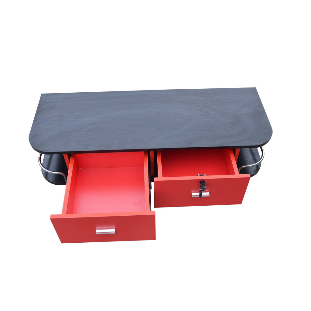 Black Locking Wall Mount Styling Station U91594