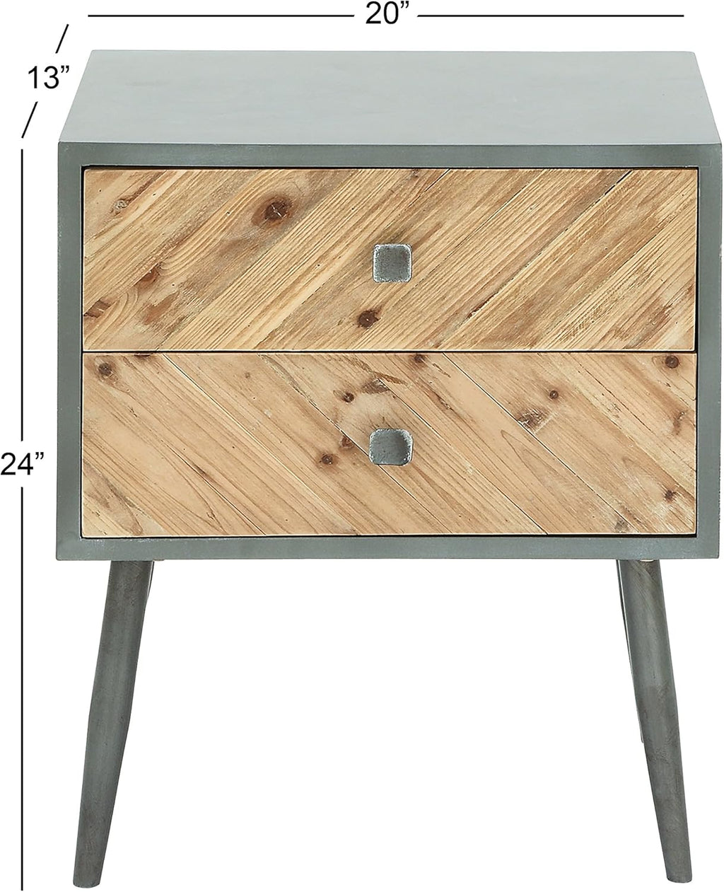 Antique Colonial Wood Small Cabinet U79590