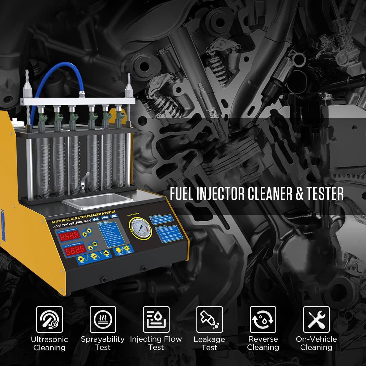 Fuel Injector Cleaner and Tester 110V L84708