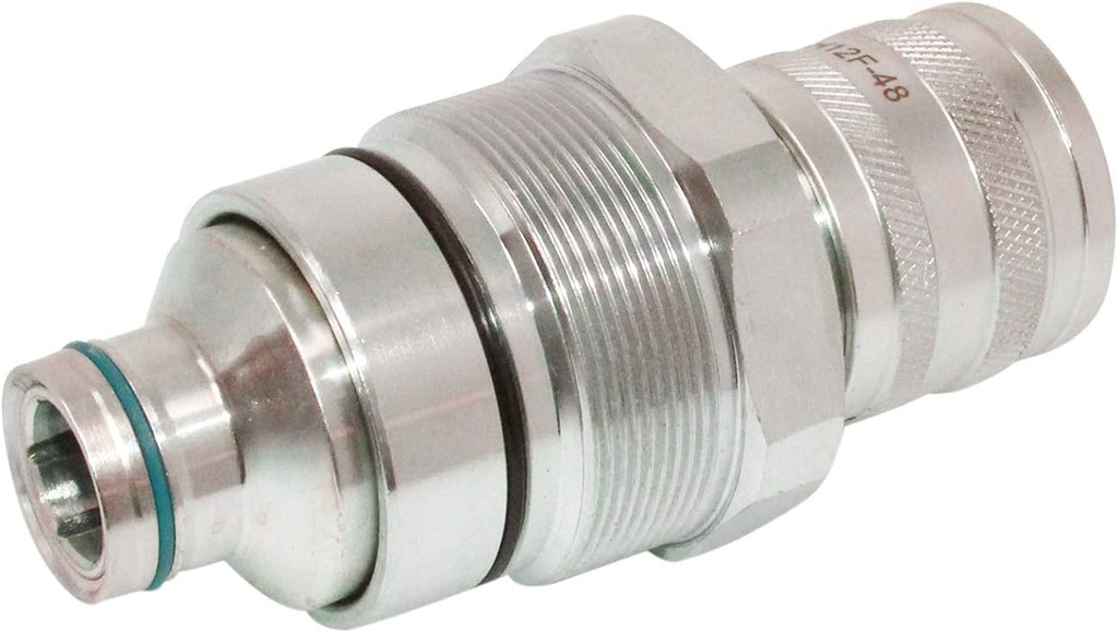 Hydraulic Female Flat Face Quick Coupler Pack of 2 Q85394