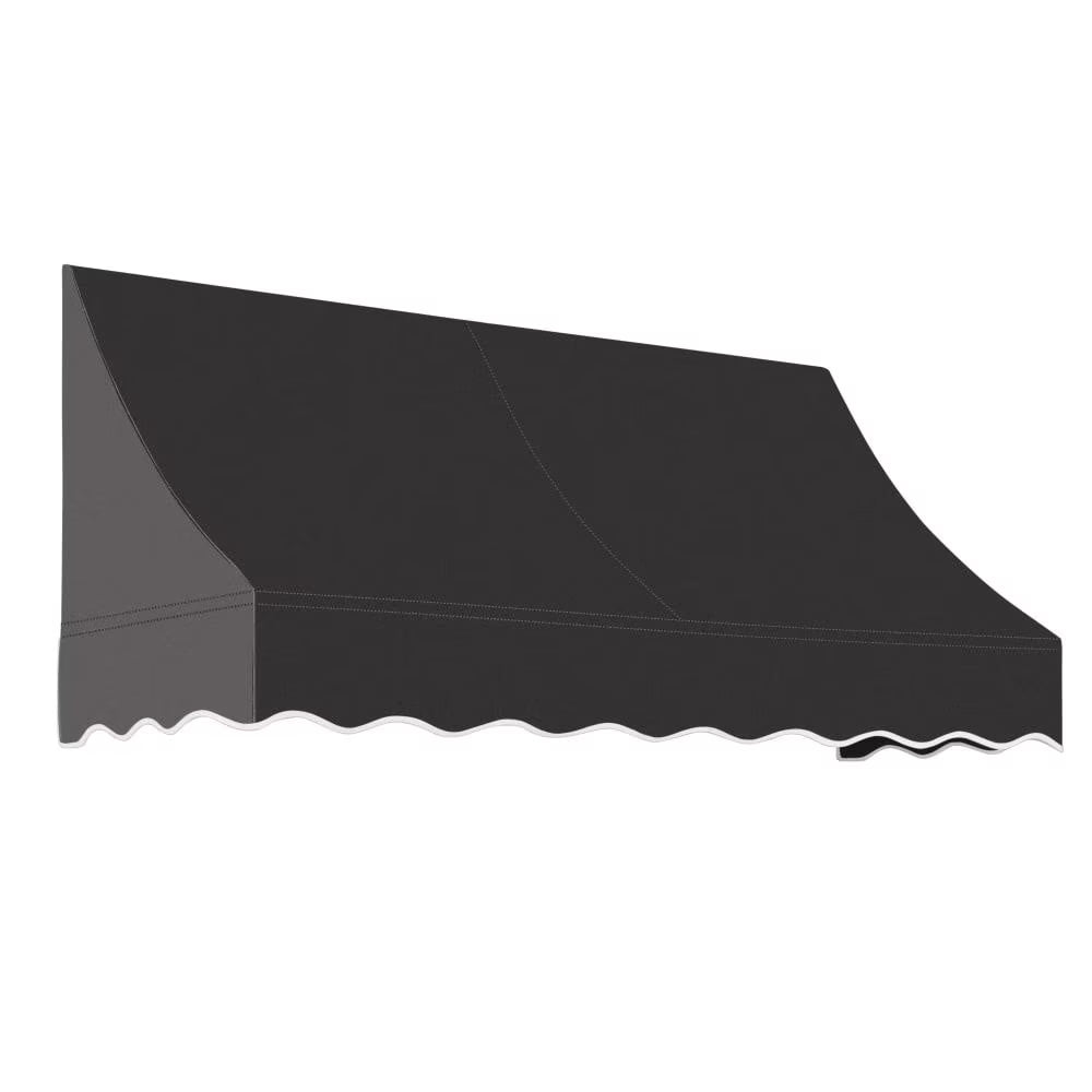 Black Acrylic Fixed Awning A5642