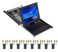 8 Port LCD KVM Console Monitor E741
