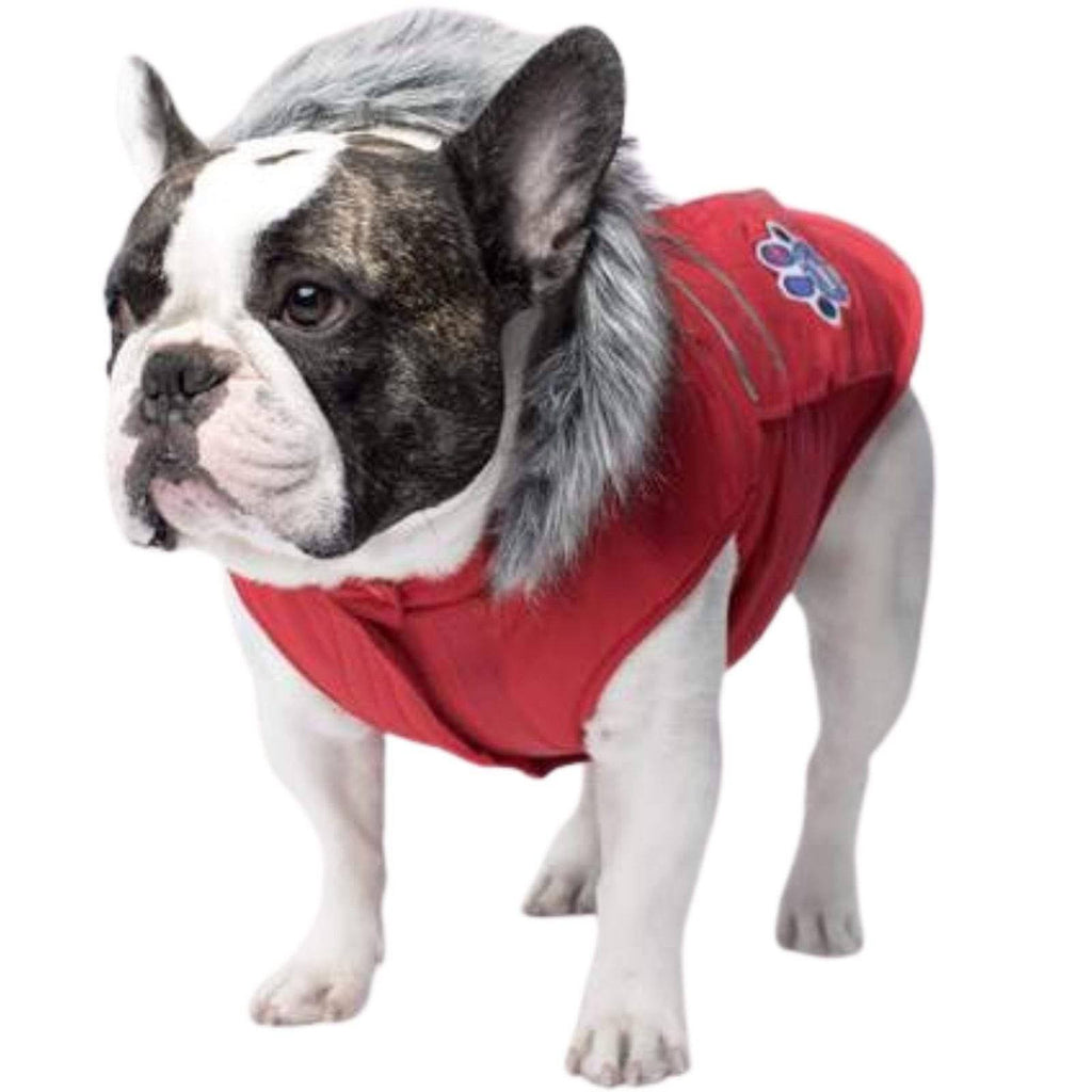 Red Reflective Dog Jacket O252