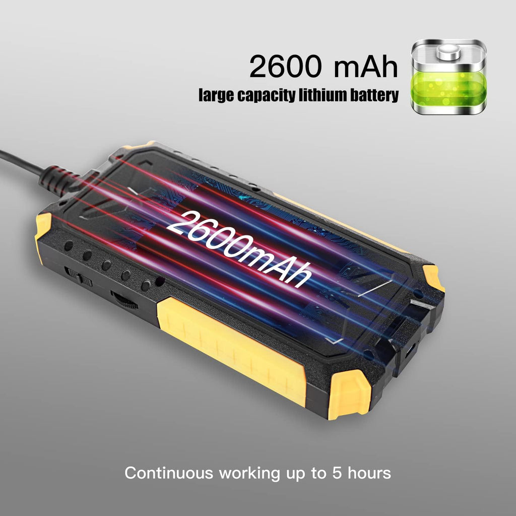 Dual Lens Borescope Inspection Camera with LED Light, 1080P HD Endoscope Camera, 4.5 IPS Screen, IP68 Waterproof 8mm Camera, 16.4ft Flexible Cable I29159