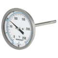 Dial Thermometer, Bi-Metallic, Back Conn. L443595