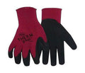 String Knit Work Gloves Gray/Maroon S B9437
