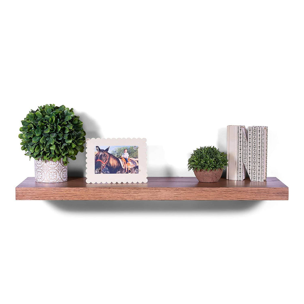 Solid Oak Wood Floating Shelf S6592