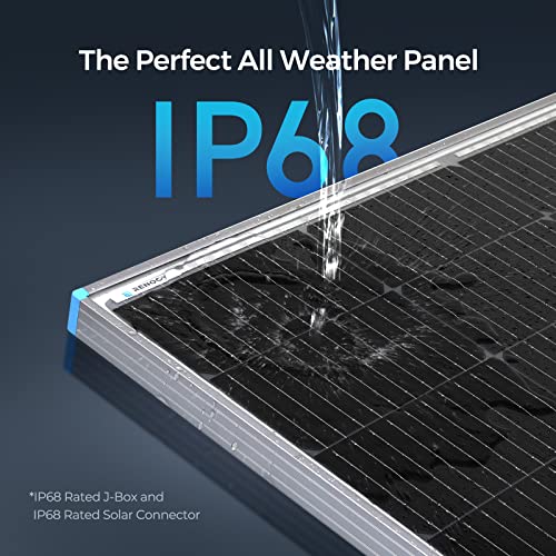 115 Watt 12 Volt Monocrystalline Rigid Solar Panel P360606