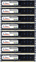 64 GB (8 x 8 GB) 240-Pin DDR3 ECC RDIMM RAM V4377