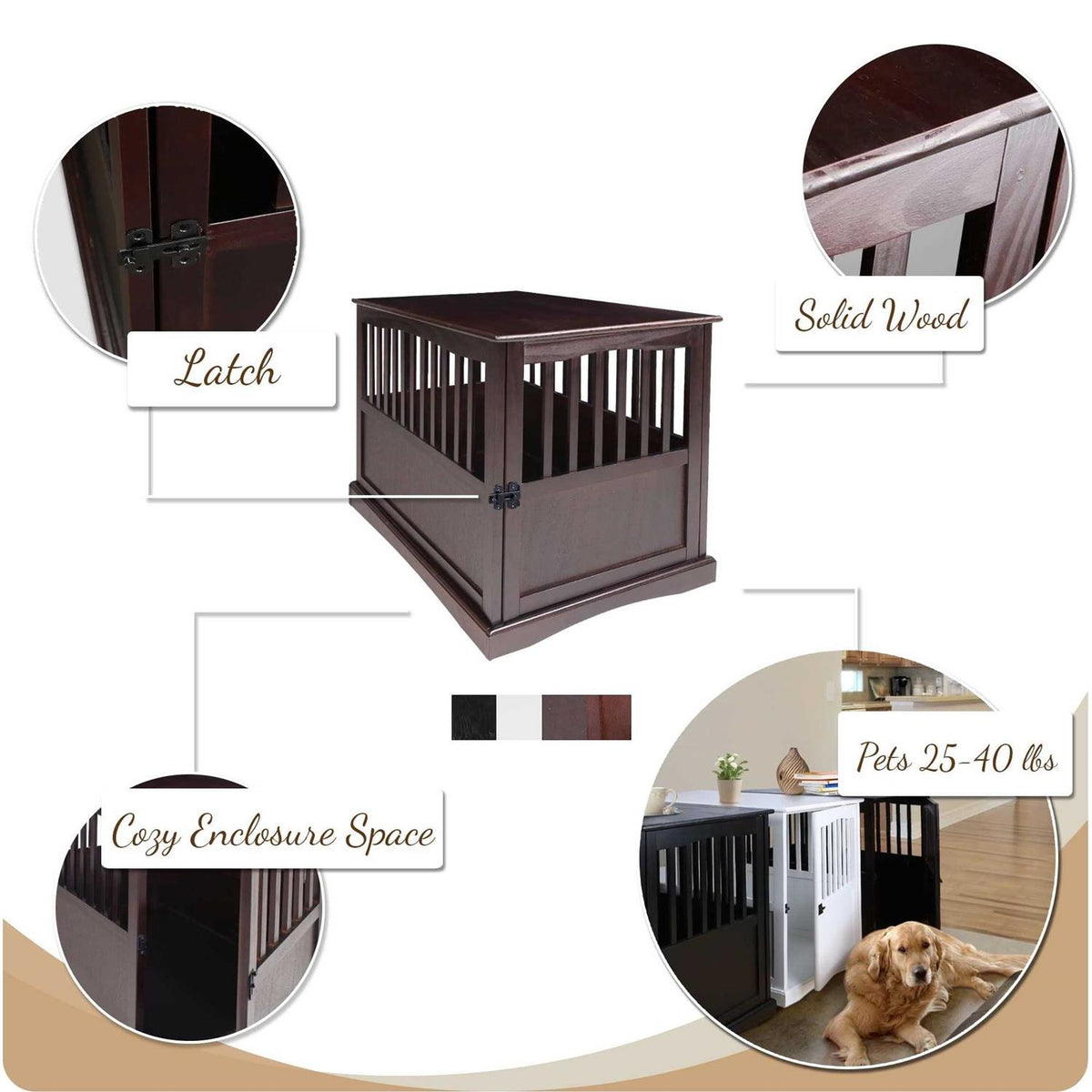 End Table Pet Crate A5926