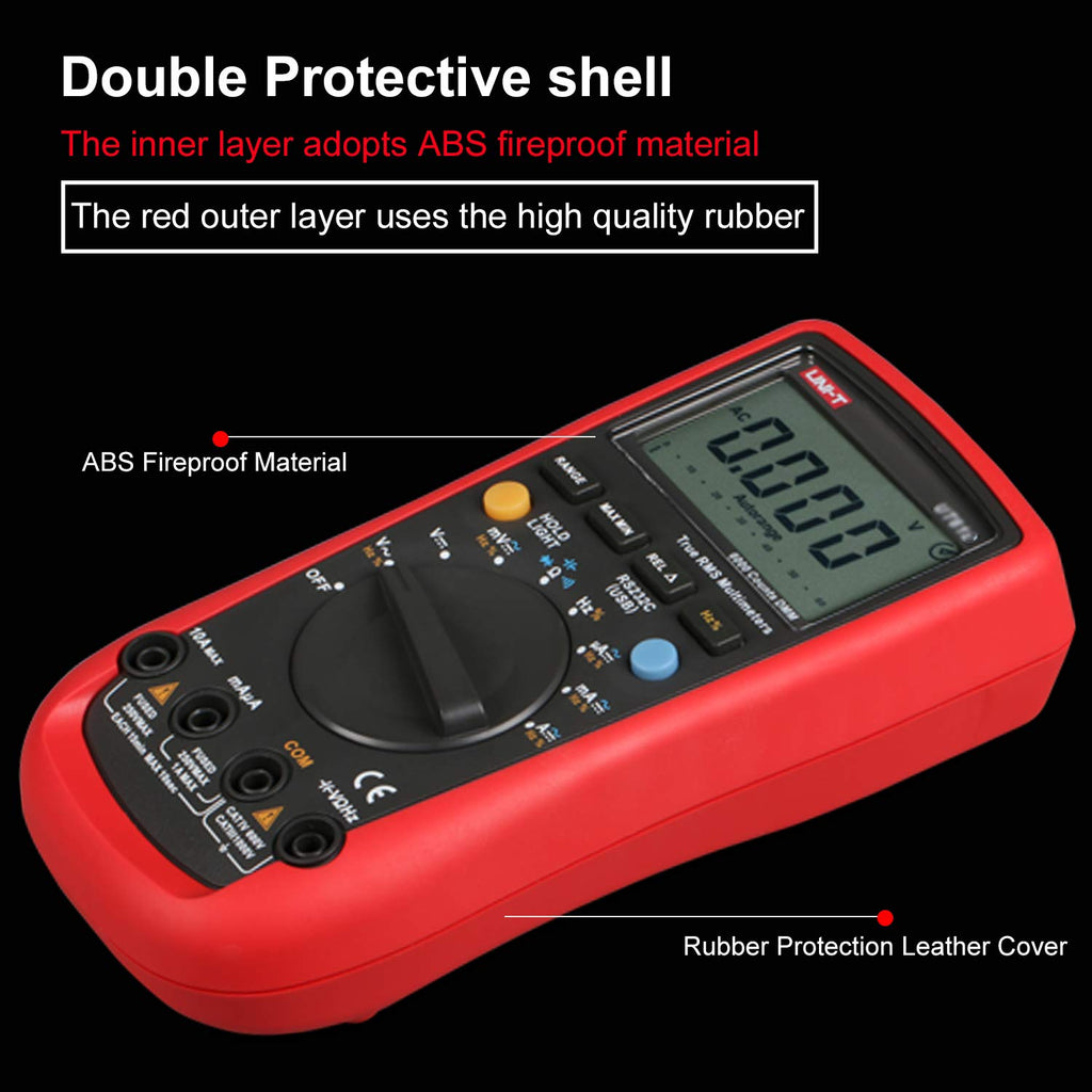 22000 Count True RMS Auto Ranging Digital Multimeter UT61E Pack of 2 H780