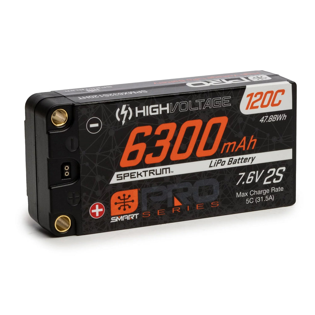 6300mAh 2S 7.6V HV LiPo 120C Car Batteries Q983