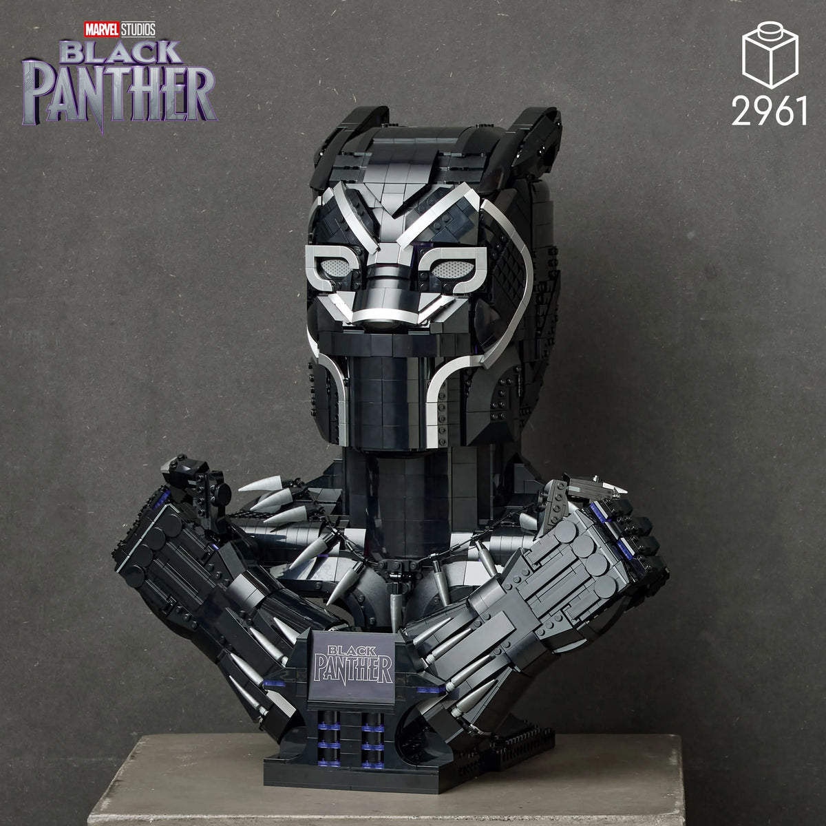 Black Panther King T'Challa Model Building Kit E870802