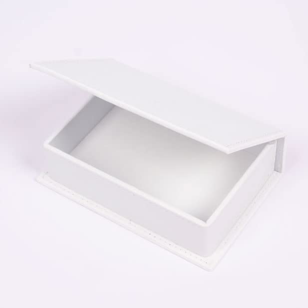 14 Pcs White Leather Desk Organizer Set B279352