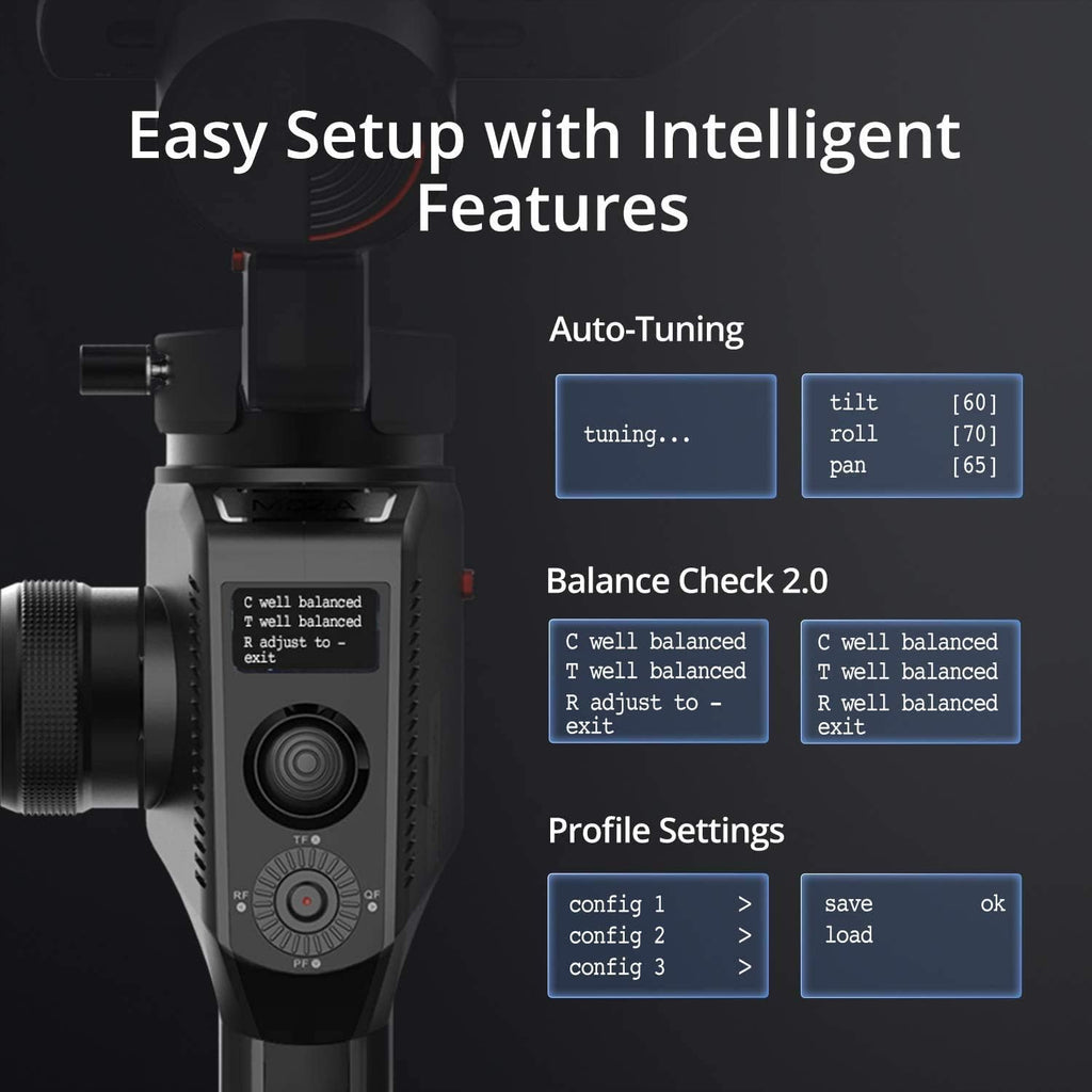 3-Axis Handheld Gimbal Stabilizer K757