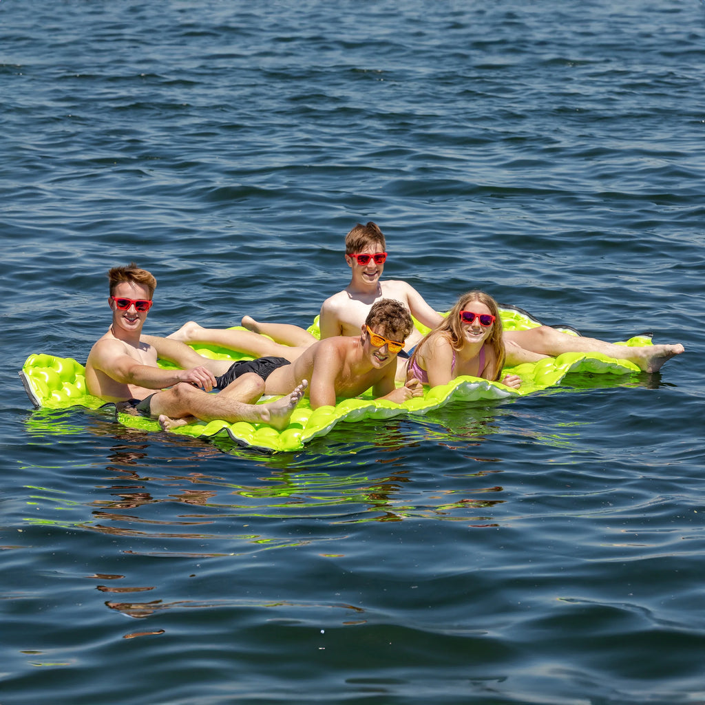 Lime Inflatable Lake Float Mat W580035