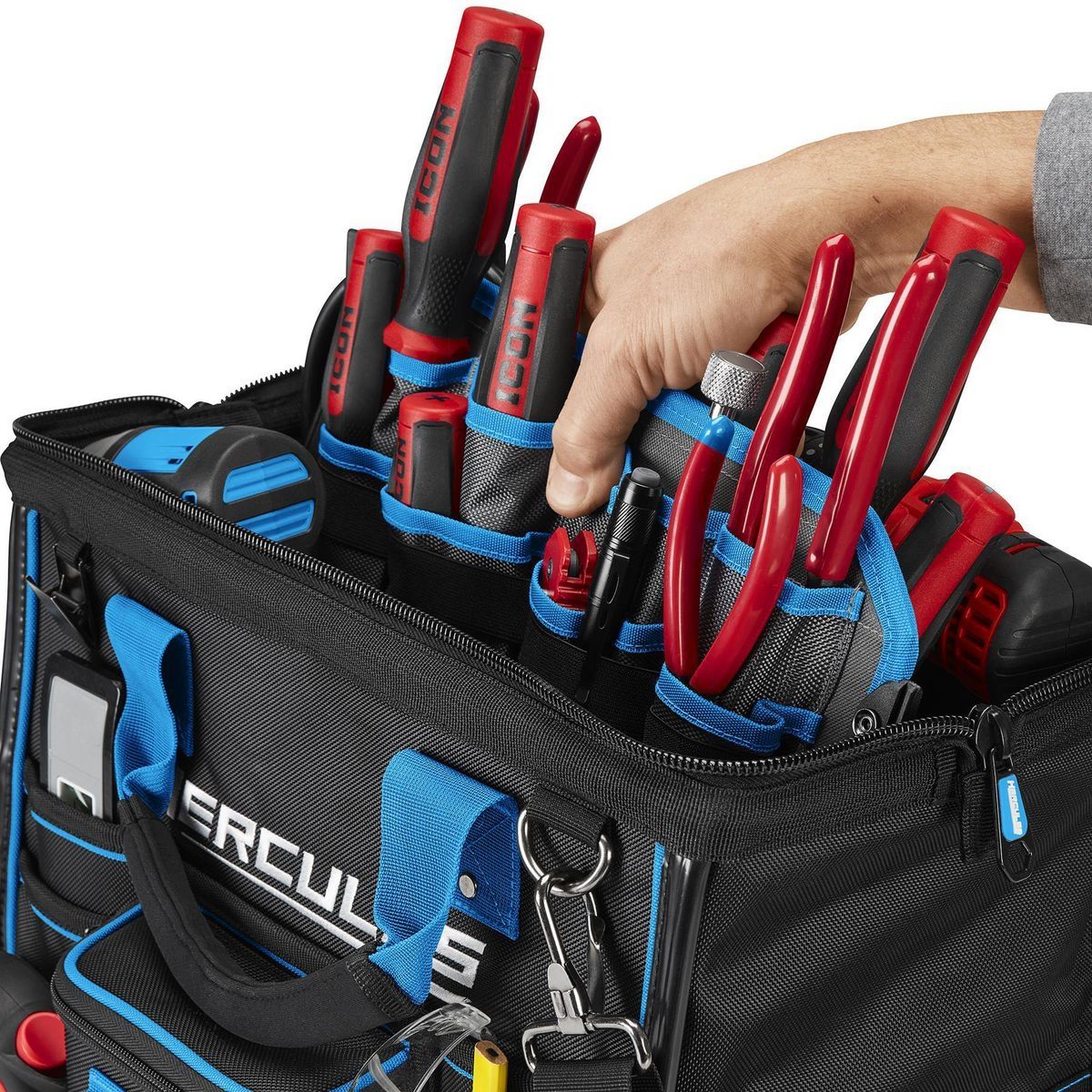16 in. Large-Mouth Tool Bag M4983