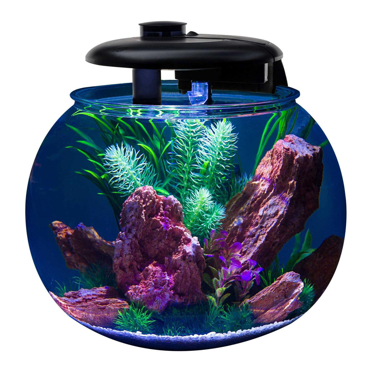 Polycarbonate Bowl-Shaped Aquarium 14 Gallon A647926