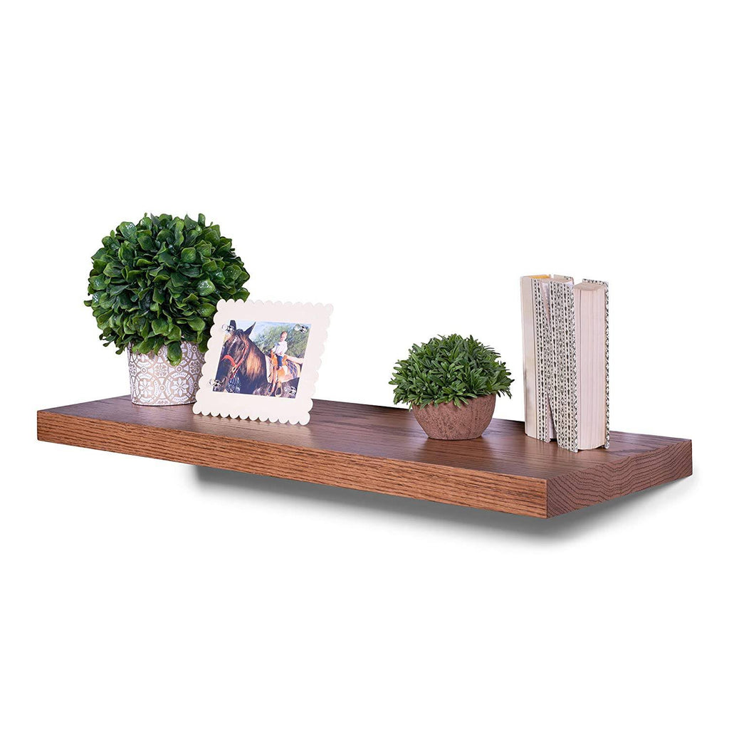 Solid Oak Wood Floating Shelf S6592