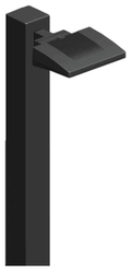 LED Area Light 26W Cool with Square Pole Mount Adaptor Bronze and 277V Photocell Y751