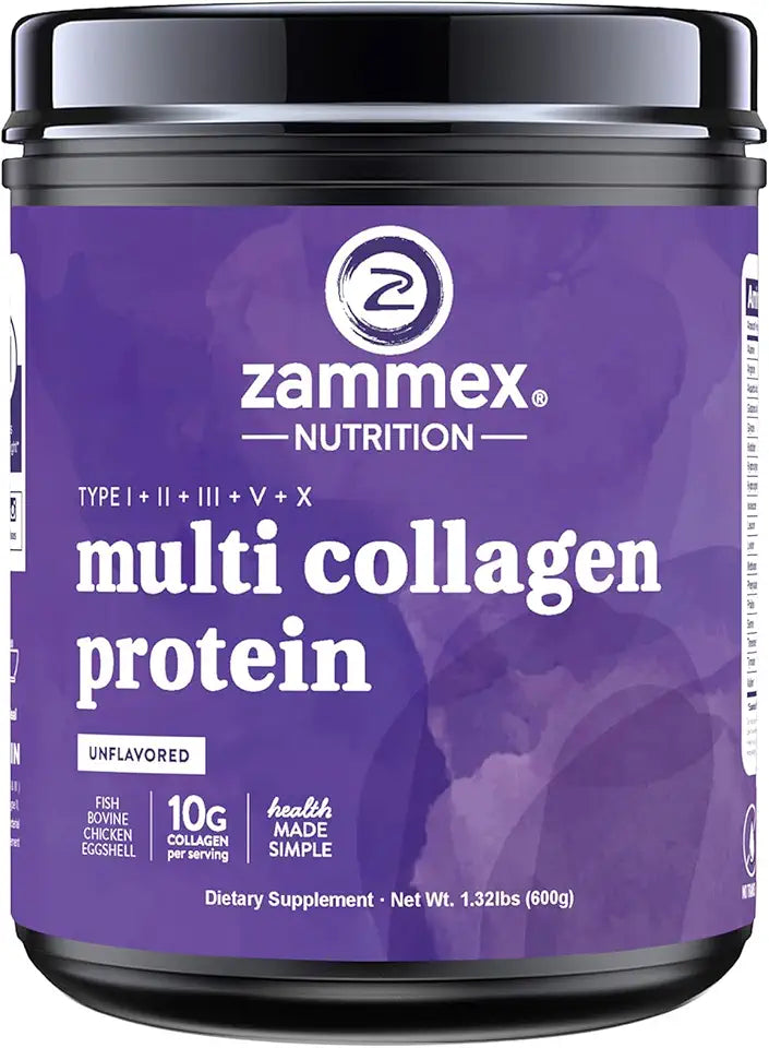 Multi Collagen Peptides Unflavored Protein Powder D973099