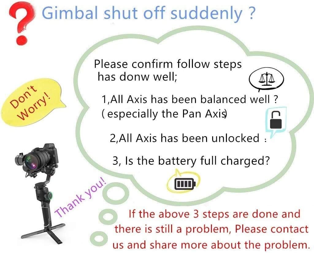 3-Axis Handheld Gimbal Stabilizer K757