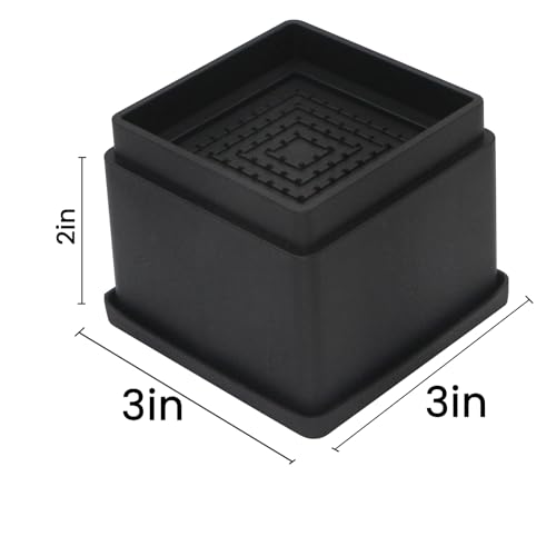 Set of 8 Adjustable Bed Risers 2 inch B31455